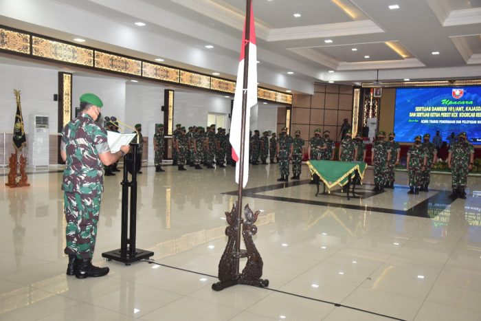 Pangdam Pimpin Sertijab Danrem 101 Dan Kajasdam BorneoFlash