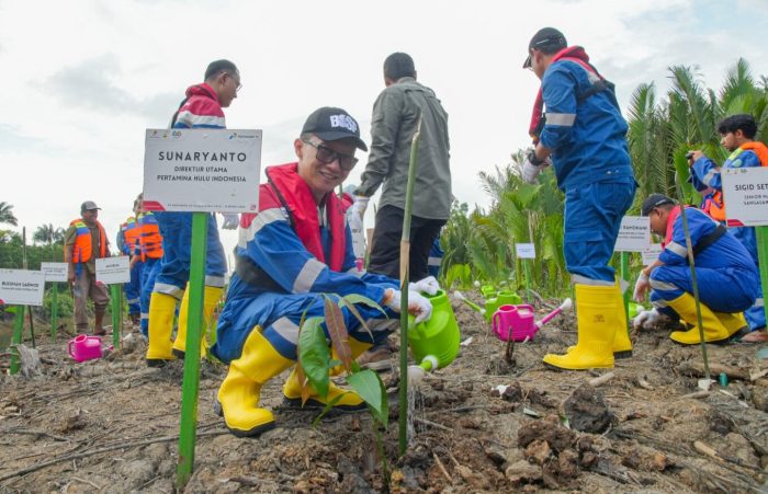 Dirut PHI Resmikan Fasilitas Baru Di Ekowisata Sungai Hitam Lestari