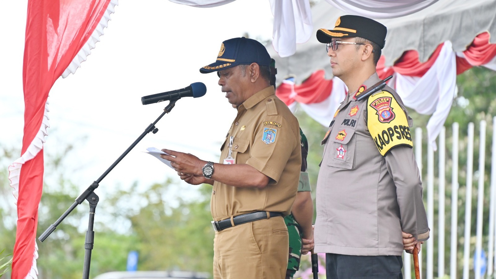 Sambut Kedatangan Peserta Latsitardanus Sekda Katsul Pesan Agar Jangan