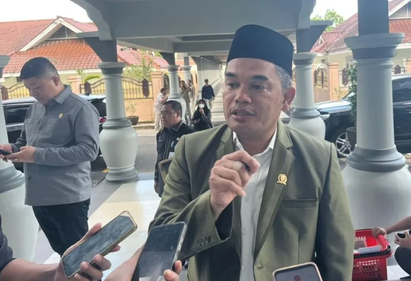 Hasanuddin Mas’ud, masuk daftar salah satu satu kandidat Bacalon Wali Kota Samarinda. Foto: BorneoFlash/Nur Ainunnisa