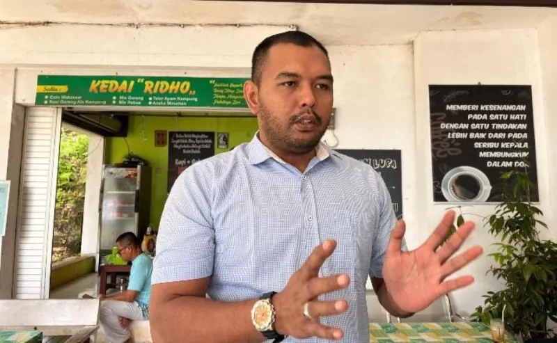 Kepala Bidang Lalu Lintas dan Angkutan Jalan, Boy Leonardo Sianipar. Foto: BorneoFlash/Nur Ainunnisa