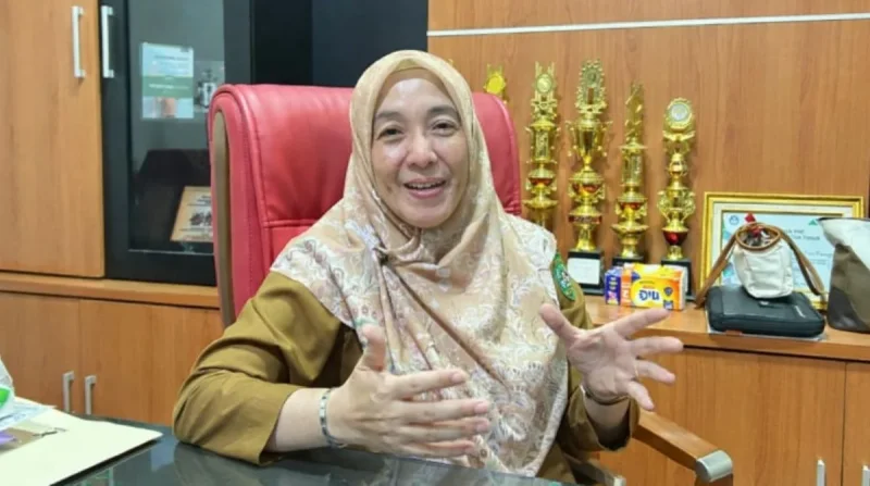 Kepala Bidang PAUD Disdikbud Kukar, Lucy Yulidasari. Foto: BorneoFlash/Ernita Sriana