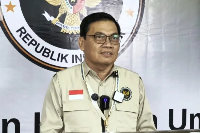 Kepala Bidang Penyelenggaraan Haji dan Umrah Kanwil Kementerian Agama Provinsi Kalimantan Timur, Mohlis Hasan. Foto: BorneoFlash/Niken Sulastri