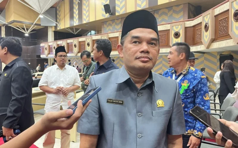 Ketua DPRD Kalimantan Timur, Hasanuddin Mas’ud. Foto: BorneoFlash/Nur Ainunnisa
