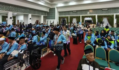 Kloter Pertama Jemaah Haji Kaltim Berangkat, 360 Orang Dilepas dari Balikpapan