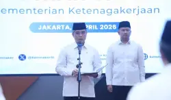 Lantik 12 Pejabat, Menaker: Jabatan Bukan Sekadar Posisi, Layanan Publik Harus Jadi Prioritas