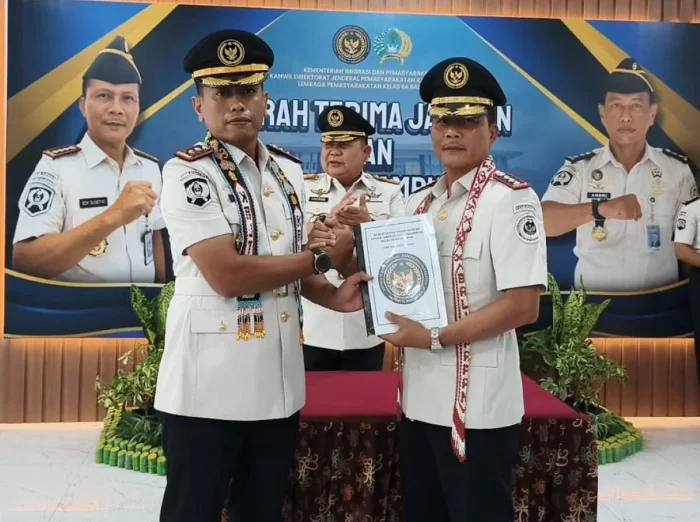 Kepemimpinan Lapas Kelas IIA Balikpapan Berganti dari Edy Susetyo kepada Andri Lesmano