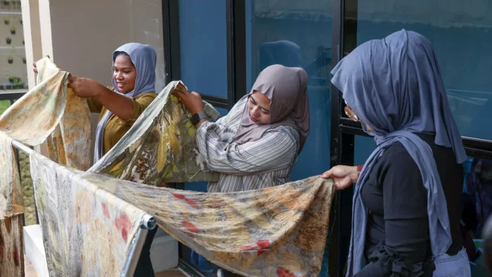 Otorita IKN bersama BI memberikan Pelatihan Ecoprint yang digelar di Kantor Kemenko 3 dan Rusun ASN 4 Kawasan Inti Pusat Pemerintahan IKN, pada 27–29 April 2026. Foto: HO/Humas Otorita IKN