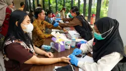 IKN Gelar Donor Darah dan Skrining Diabetes Digital, Targetkan 300 Kantong Darah Terkumpul