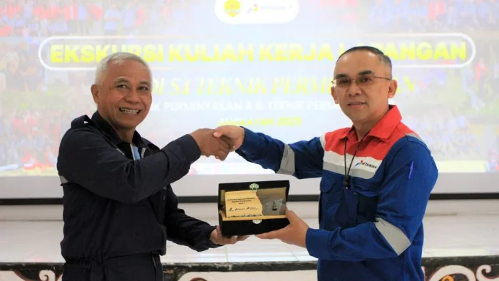 PEP Sangasanga Field menerima kunjungan edukatif STT Migas Balikpapan di Wisma Ria, Sangasanga, Kalimantan Timur, pada 22 April 2026.  Foto: HO/PEP Sangasanga Field