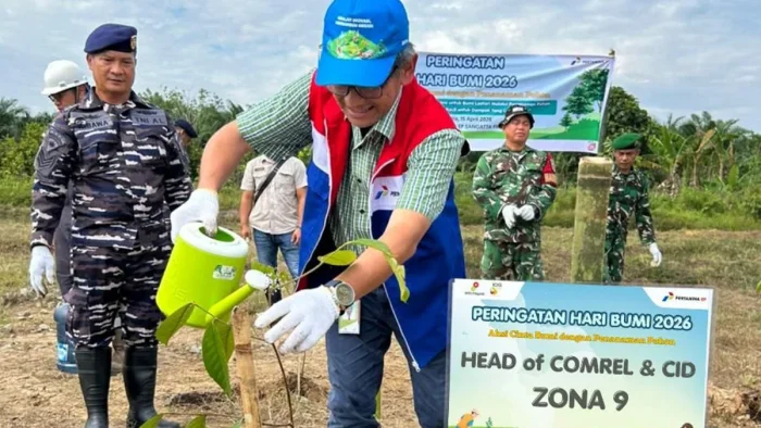 PEP Sangatta Tanam Ribuan Pohon Rayakan Hari Bumi 2026