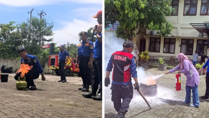 PEP Tarakan Field menggelar Sosialisasi dan Edukasi Bencana Kebakaran untuk masyarakat di tiga kelurahan sekitar wilayah operasinya di Kota Tarakan, pada 14–16 April 2026. Foto: HO/PEP Tarakan Field