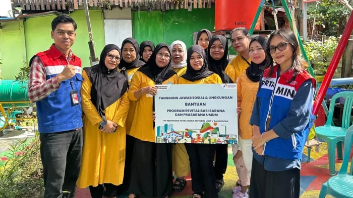 Pertamina Patra Niaga Revitalisasi Fasilitas Umum di Balikpapan, Warga Baru Ilir dan Muara Rapak Rasakan Manfaatnya