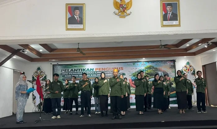 Pelantikan DPD Pepelingasih Kaltim dan DPC Pepelingasih Kota Balikpapan, di Aula Rumah Jabatan Wakil Wali Kota Balikpapan, pada Rabu (22/4/2026). Foto: BorneoFlash/Niken Sulastri