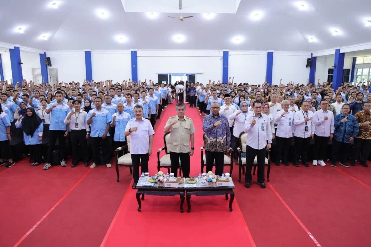 Peluncuran program PVN Batch I Tahun 2026 di Balai Besar Pelatihan Vokasi dan Produktivitas (BBPVP) Bekasi, pada Rabu (8/4/2026). Foto: HO/Biro Humas Kemnaker