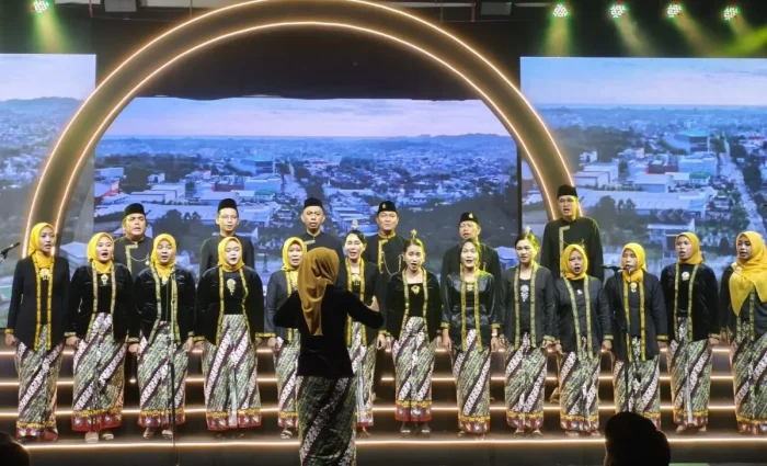 Malam Malam Pemilihan Putra Putri Duta Wisata Manuntung dan Putri Pariwisata Kota Balikpapan Tahun 2026 di Gedung Kesenian, pada Sabtu Malam (18/4/2026). Foto: BorneoFlash/Ardian