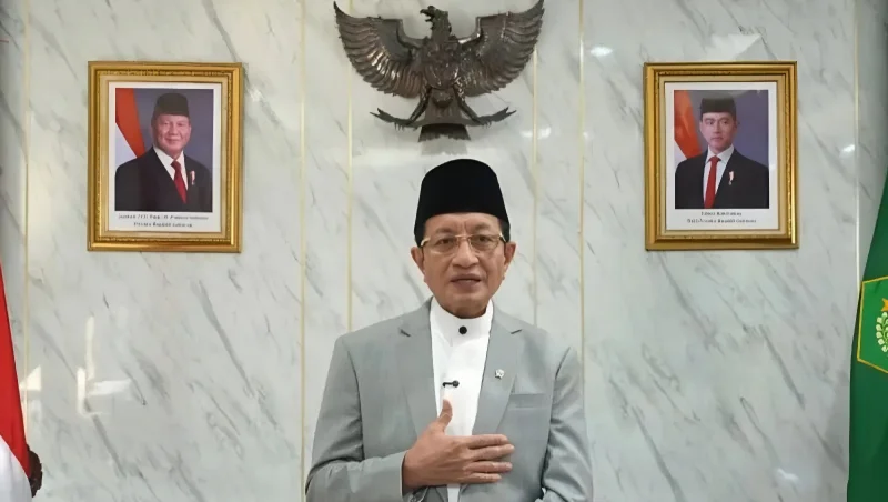 Menteri Agama Nasaruddin Umar. FOTO : ANTARA/HO-Kemenag/aa.