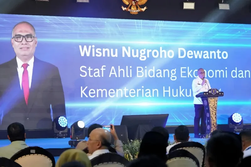 Staf Ahli Menteri Hukum Bidang Ekonomi dan Sosial Wisnu Nugroho Dewanto di Banten, Rabu (8/4/2026). FOTO : ANTARA/HO-Kementerian Hukum