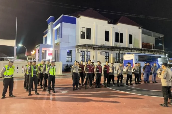 Patroli Malam Polres Kutim Intensif Cegah Balap Liar dan Gangguan Kamtibmas