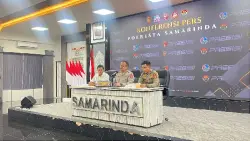 Polisi Tangkap 3 Tersangka Peredaran 2 Kg Sabu di Samarinda