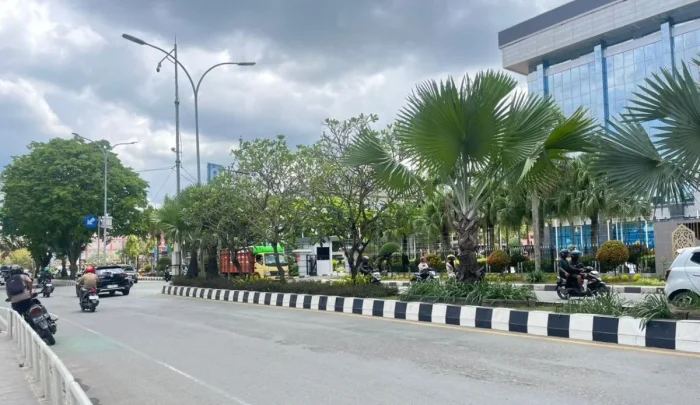 Salah satu titik utama Aksi 21 April besok hari. Foto: BorneoFlash/Nur Ainunnisa