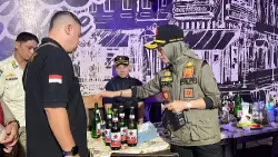 Empat Tempat Usaha di Samarinda Terjaring Razia Miras Ilegal