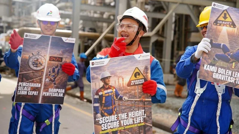 Sebanyak 25 Duta CLSR dari berbagai fungsi dan unit kerja di lingkungan kilang telah diberdayakan sebagai penggerak utama dalam menyebarluaskan nilai-nilai keselamatan. Foto: HO/PT PPN Kilang Balikpapan 