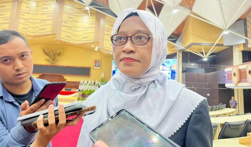 Sekretaris Daerah Kaltim, Sri Wahyuni. Foto: BorneoFlash/Nur Ainunnisa