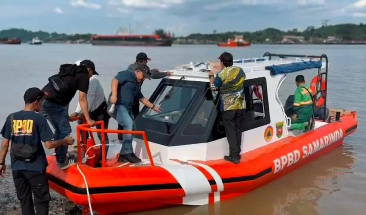 Speadboat Baru BPBD Kota Samarinda. Foto: BorneoFlash/Nur Ainunnisa