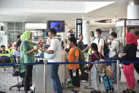 Bandara SAMS Sepinggan Catat 1,26 Juta Penumpang di Kuartal I-2026