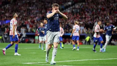 Arsenal Tahan Atletico Madrid 1-1 di Metropolitano, Tiket Final Liga Champions Ditentukan di Emirates