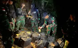 Penyelundupan Miras Ilegal Digagalkan Satgas Pamtas di Perbatasan Sebatik