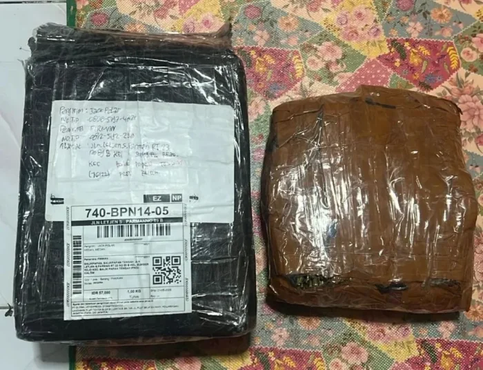 Ungkap Peredaran Narkoba, Ditresnarkoba Polda Kaltim Amankan Tersangka dengan 1 Kg Ganja di Balikpapan