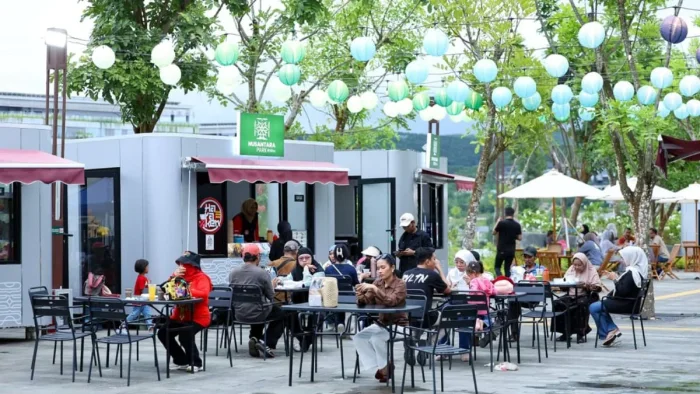 Libur Panjang Dongkrak Ekonomi IKN, UMKM dan Tenan Kuliner Kebanjiran Pengunjung