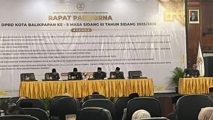 DPRD Balikpapan Soroti Evaluasi Pemerintahan dan Pengarusutamaan Gender dalam Rapat Paripurna