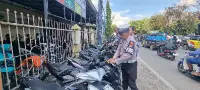 Dishub dan Satlantas Razia Parkir Motor Pelajar di Kawasan Sekolah