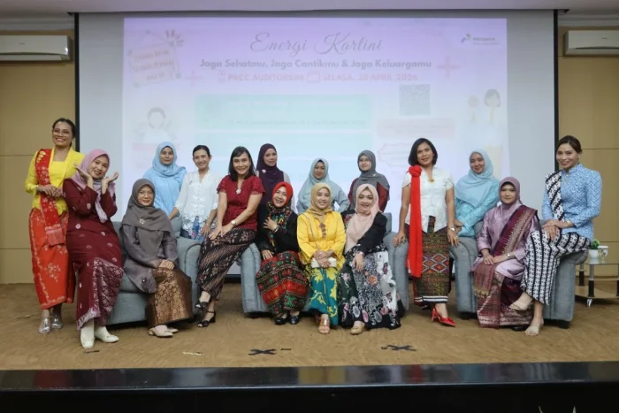 Grup PT Pertamina Hulu Indonesia (PHI) di lingkungan Zona 10 menggelar talkshow kesehatan terkait kanker, demo kecantikan (beauty demo), dan layanan pemeriksaan kesehatan gratis di PRCC Auditorium, Kompleks Pasir Ridge Balikpapan, pada Selasa, 28 April 2026. Foto: HO/PHI