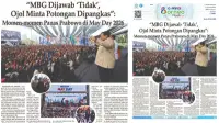 Headline E-paper BorneoFlash.com Edisi Senin 4 Mei 2026: Prabowo Hadapi Massa Buruh di May Day 2026