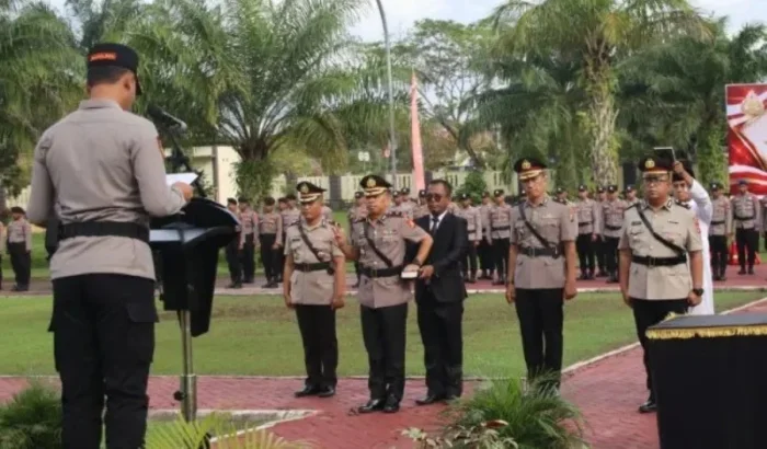 Pimpin Sertijab, Kapolres PPU: Penguatan Kinerja dan Pelayanan Presisi