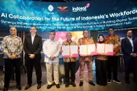 Perkuat Ekosistem Ketenagakerjaan, Kemnaker Teken MoU dengan Wadhwani dan Indosat