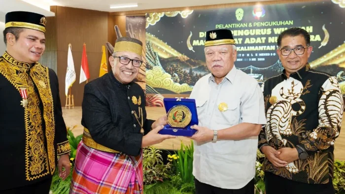Pelantikan Matra Kaltim Digelar di IKN, Basuki Tekankan Persatuan dan Peran Budaya Adat