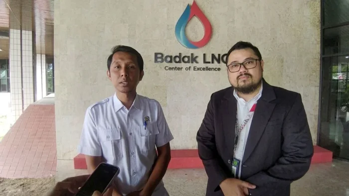 Ketua Komisi A DPRD Bontang, Heri Keswanto Kunjungan kerja ke Badak LNG, pada Senin (4/5/2026). Foto: BorneoFlash/IST