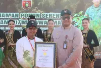 Pecahkan Rekor MURI, Kodam VI/Mulawarman Tanam 10.100 Pohon Ulin dan Lepas Ribuan Satwa