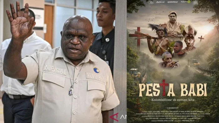 Menteri HAM Natalius Pigai: Pelarangan Nobar Film Tak Bisa Dilakukan Sepihak