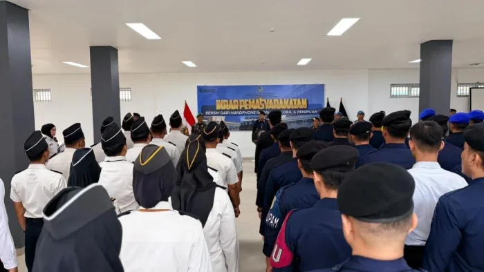 Lapas Balikpapan Perangi HP Ilegal dan Narkoba, Libatkan TNI–Polri hingga BNN dalam Razia Gabungan