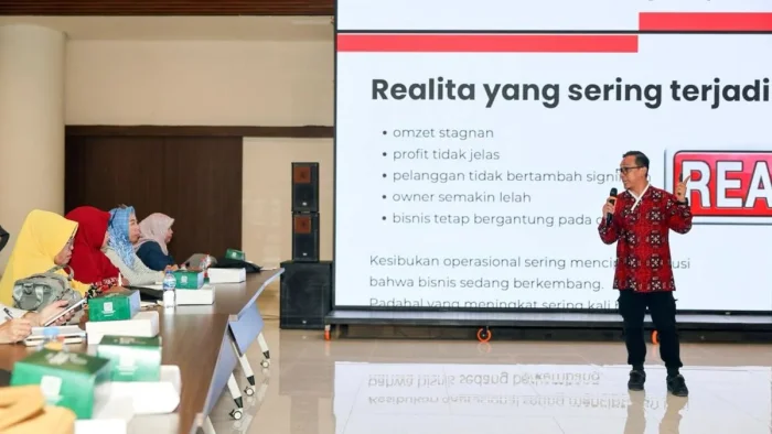 Otorita IKN berkolaborasi dengan Bank Indonesia dalam menghadirkan “Pelatihan Lanjutan Pelaku Ekonomi Kreatif” di Multifunction Hall Kantor Bersama 1, KIPP Nusantara, pada Senin (11/5/2026). Foto: HO/Humas Otorita IKN