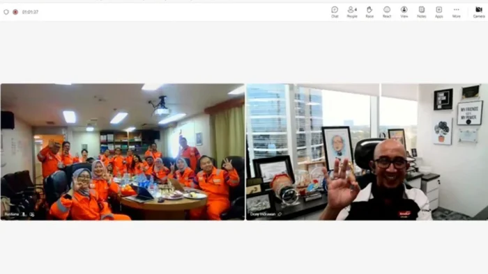 PHKT menghadirkan program Bincang Asik Soal MIGAS Ala PHI (BASO IGA PHI) Edisi Khusus Goes to Rig yang diikuti oleh 13 jurnalis dari media cetak, online, dan televisi di Kalimantan Timur pada 7 Mei 2026. Foto: HO/PHKT