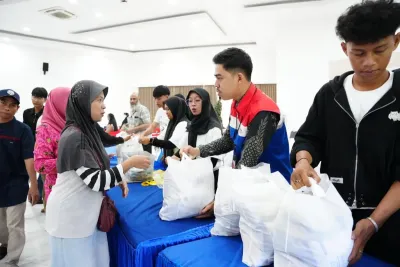 Pertamina Gelar Pasar Murah di Balikpapan-PPU, Warga Tebus Sembako dengan Harga Murah
