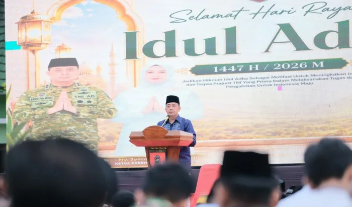 Idul Adha 1447 H di Makodam VI/Mulawarman: Meneladani Kedermawanan dan Kesabaran untuk Indonesia Maju
