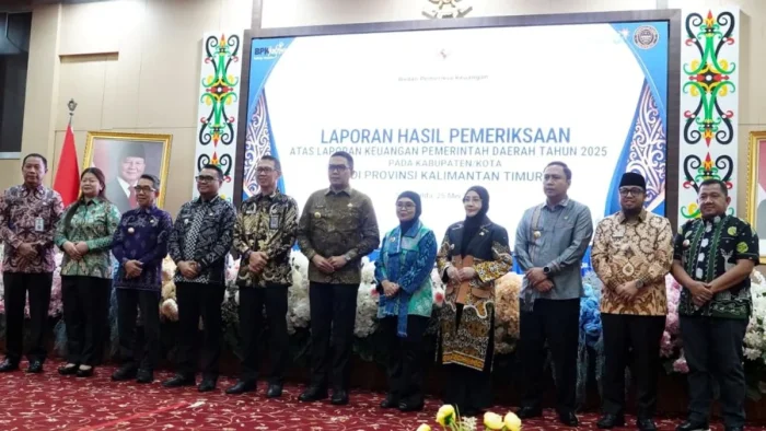 Pemkab Paser berhasil meraih opini WTP ke 13 kali nya dari BPK RI atas LKPD Tahun Anggaran 2025. Foto: BorneoFlash/IST